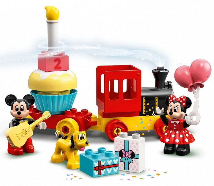 Lego Duplo 10941 Tren de cumpleaños de Mickey y Minnie