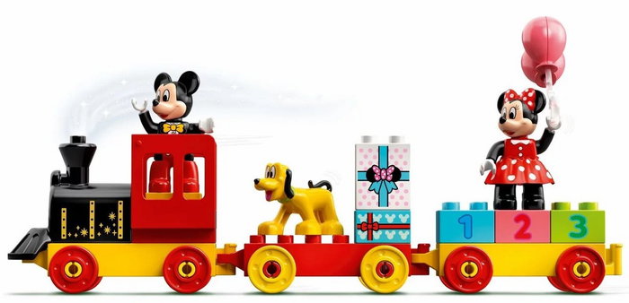 Lego Duplo 10941 Tren de cumpleaños de Mickey y Minnie