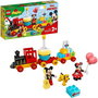 Lego Duplo - Tren de Cumpleaños de Mickey y Minnie, Juego de Construcción de 22 Piezas, para Niños a Partir de 18 Meses