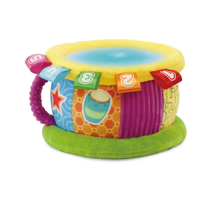 V-Tech Tambor Luces Mágicas 80-612547 Bilingüe Español/Inglés con Melodías, Luces, Números y Colores para Bebés +3 Meses