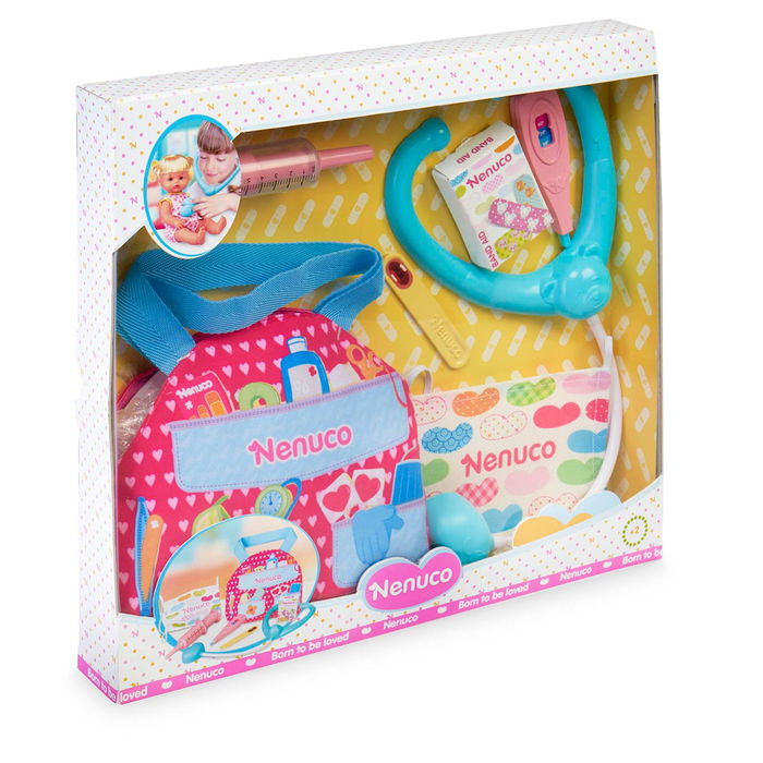Nenuco Botiquín De Emergencias 7/16295 Juguete Médico para Niños con Accesorios para Curar