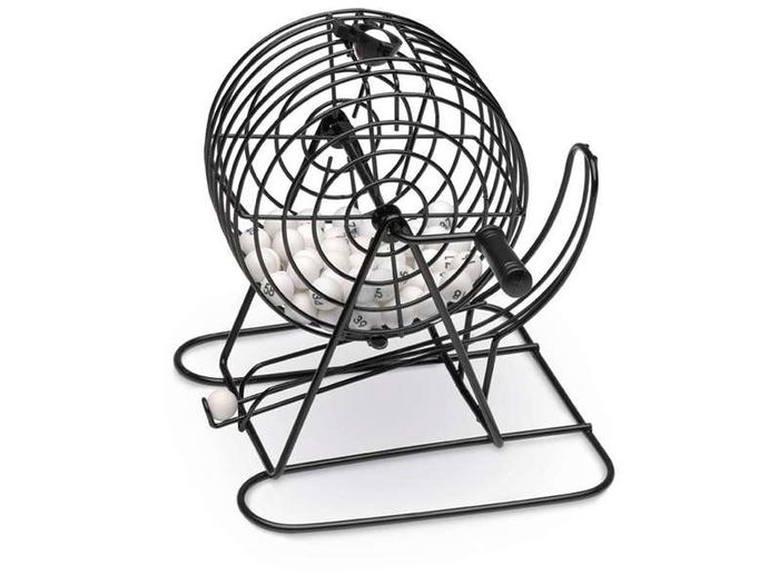 Cayro Bingo Clásico con Bombo y Cartones 21x21x21 cm