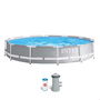 Intex Piscina Redonda Desmontable Prism Frame 366x76 cm (6503 Litros) +6 Años