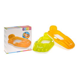 Intex Hinchable con Reposacabeza Colchoneta 163 x 104 cm Colores Surtidos