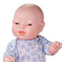 Berjuan Newborn 30 cm niño asiatico ref: 7081-17 Muñeco