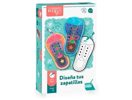 Falomir Juego Diseña Tus Zapatillas Motricidad Fina Educativo