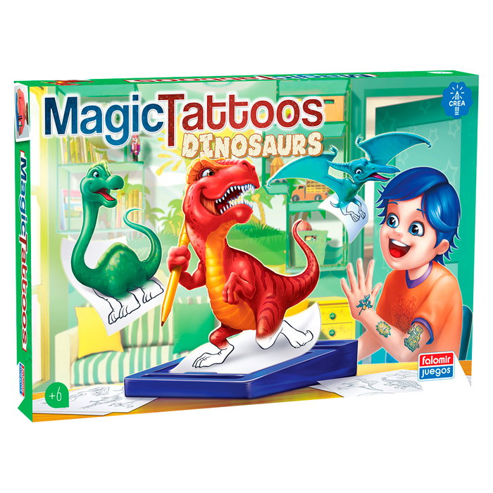 Tatuajes Magicos Dinosaurios 31053 Falomir Tatuajes Magicos Dinosaurios 31053 Falomir