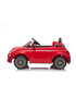 Coche bateria fiat 500 con control remoto mp3 2 motores 30 W baterias 6v 4,5 ah