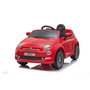 Coche bateria fiat 500 con control remoto mp3 2 motores 30 W baterias 6v 4,5 ah