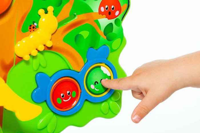 Molto Árbol de Actividades con 10 Molto Blocks, Sonidos y Luces - Juego Educativo para Bebés 1+ Año de Plástico