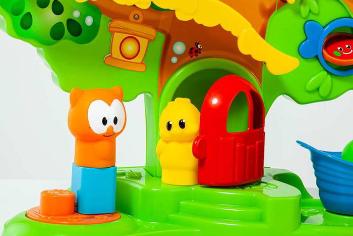 Molto Árbol de Actividades con 10 Molto Blocks, Sonidos y Luces - Juego Educativo para Bebés 1+ Año de Plástico