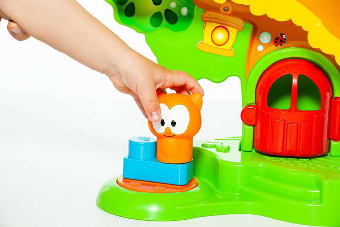 Molto Árbol de Actividades con 10 Molto Blocks, Sonidos y Luces - Juego Educativo para Bebés 1+ Año de Plástico