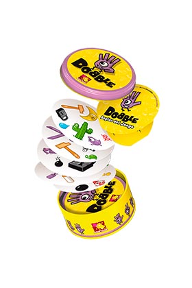 Asmodee Dobble - Juego de cartas con 55 cartas