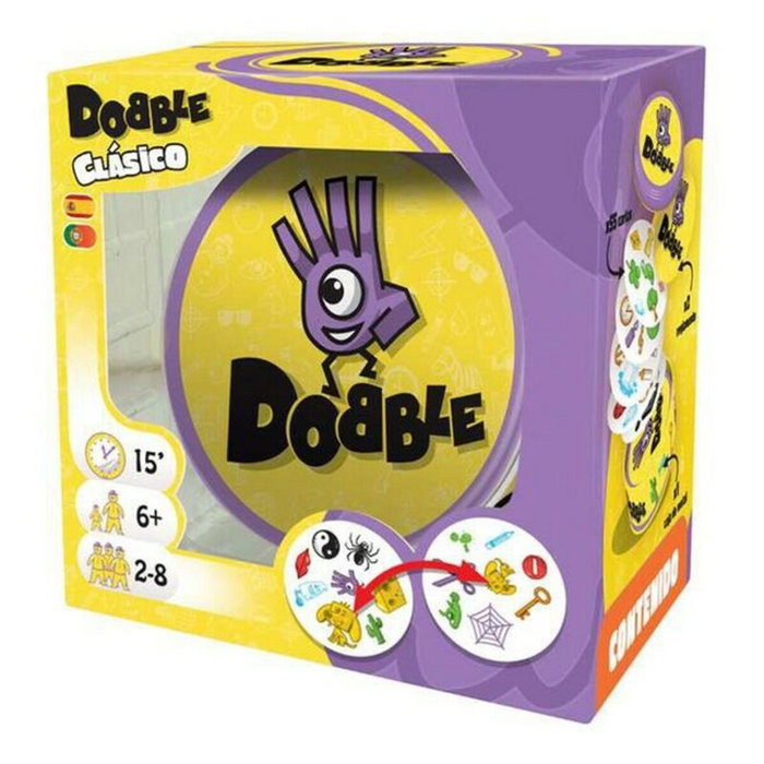 Asmodee Dobble - Juego de cartas con 55 cartas Asmodee Dobble - Juego de cartas con 55 cartas