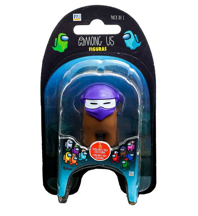 Bizak Figura Among Us Blister Pack Coleccionable Personajes Juego Descargado 12 Modelos Diferentes