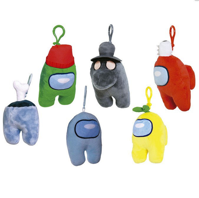 Bizak Peluche Llavero Among Us 13 cms Original Suave con Gancho