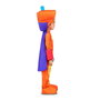 My Other Me Disfraz Niño/a Talla 6-7 con Traje, Capa, Gorro, Manguito, Arma Textil y Cubre Botas