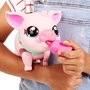 Famosa Cerdito Little Live Pets My Pet Pig Interactivo Come y Camina con 25 Sonidos y Accesorios, 30 cm