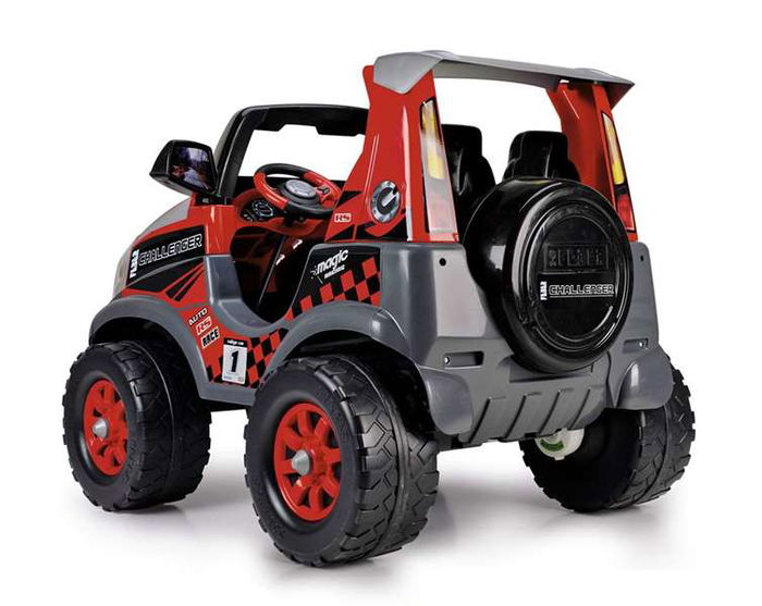 Feber Coche Challenger 12V Eléctrico para Niños 113x82x82 cm