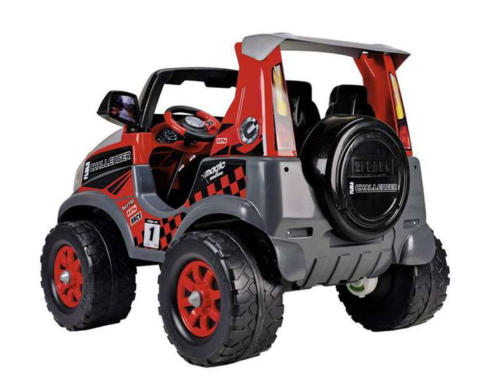 Feber Coche Challenger 12V Eléctrico para Niños 113x82x82 cm