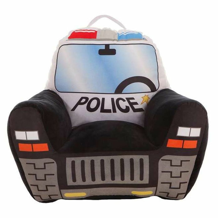 Creaciones Llopis Sillón Policía Negro Creaciones Llopis Sillón Policía Negro
