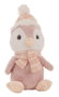 Creaciones Llopis Peluche Pingüino Gorrito Rosa 28 Cm