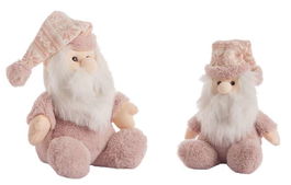 Creaciones Llopis Peluche Papa Noel Rosa 28 cm Poliéster