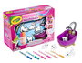 Crayola Bañera Washimals, Juego de Baño con 4 Mascotas Flocadas para Lavar y Decorar, Juguete Reutilizable para Niños 32.5x11.5x24 cm