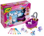 Crayola Bañera Washimals, Juego de Baño con 4 Mascotas Flocadas para Lavar y Decorar, Juguete Reutilizable para Niños 32.5x11.5x24 cm