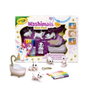 Crayola Washimals Set de Dibujo y Lavado con 4 Mascotas y Bañera