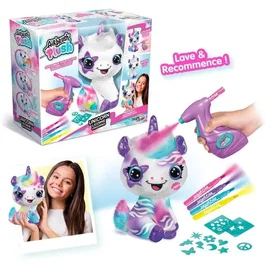 Canal Toys Style 4 ever - Mi unicornio de peluche para personalizar con Spray Art
