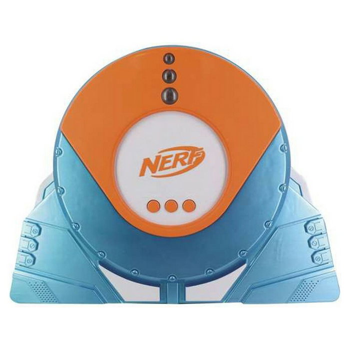 Toy Partner Tiro al plato Nerf con pantalla LCD y sonidos con 5 discos