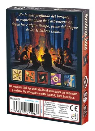Asmodee Los Hombres Lobo de Castronegro Asmodee Los Hombres Lobo de Castronegro