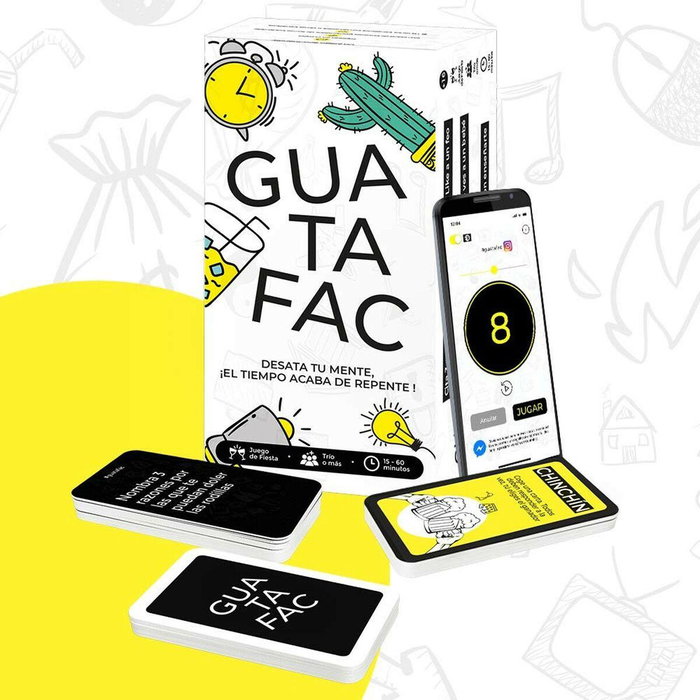 Asmodee Juego de Mesa Guatafac, Pegi 16, 3 a 12 Jugadores