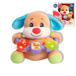 Reig Peluche Perrito Musical 20 cm con Luces y Actividades