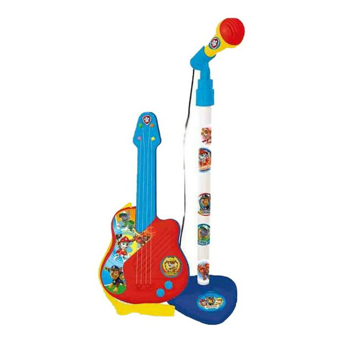 Reig Set de Guitarra y Micrófono de Pie Paw Patrol con Amplificador