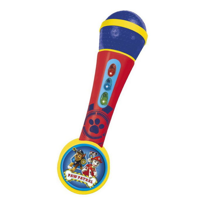 Reig Micrófono de mano Paw Patrol con amplificador, melodías y luces 21 cm Reig Micrófono de mano Paw Patrol con amplificador, melodías y luces 21 cm