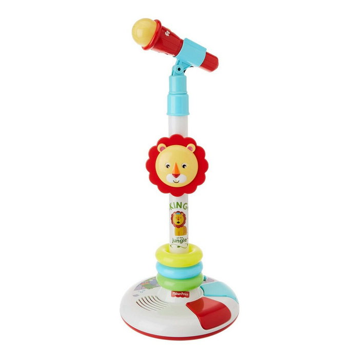 Reig Micrófono de pie Fisher Price con luces y sonidos (altura regulable) Reig Micrófono de pie Fisher Price con luces y sonidos (altura regulable)