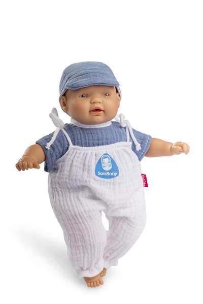 Muñeca sanibaby antibacterias azul 28 cm Muñeca sanibaby antibacterias azul 28 cm