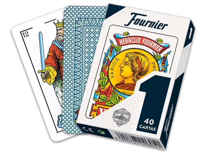 Fournier Baraja Española Nº1 de 50 Cartas en Estuche de Cartón