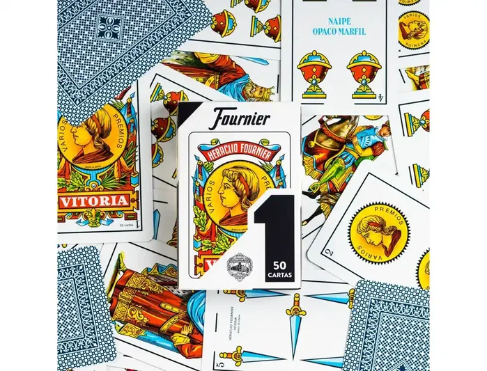 Fournier Baraja Española Nº1 de 50 Cartas en Estuche de Cartón