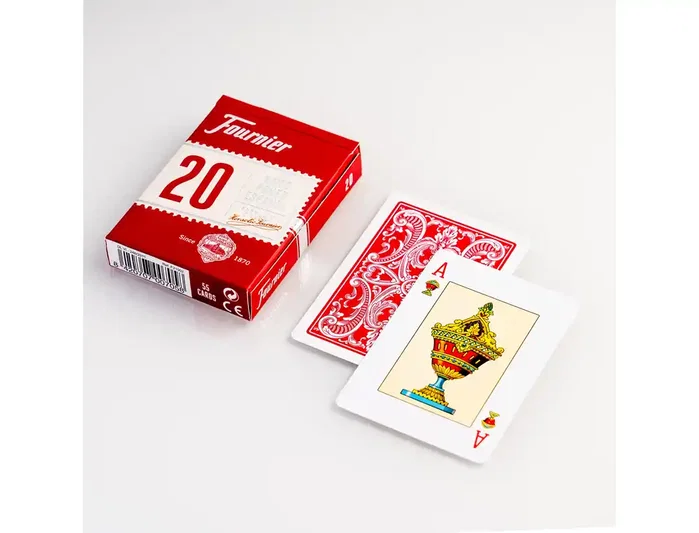 Fournier Baraja Póker Español Nº 20 de 55 Cartas con 3 Comodines
