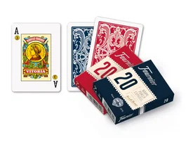 Fournier Baraja Póker Español Nº 20 de 55 Cartas con 3 Comodines