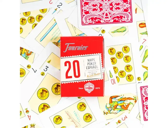 Fournier Baraja Póker Español Nº 20 de 55 Cartas con 3 Comodines