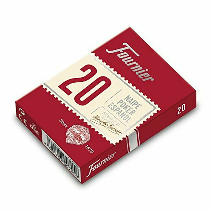 Fournier Baraja Póker Español Nº 20 de 55 Cartas con 3 Comodines