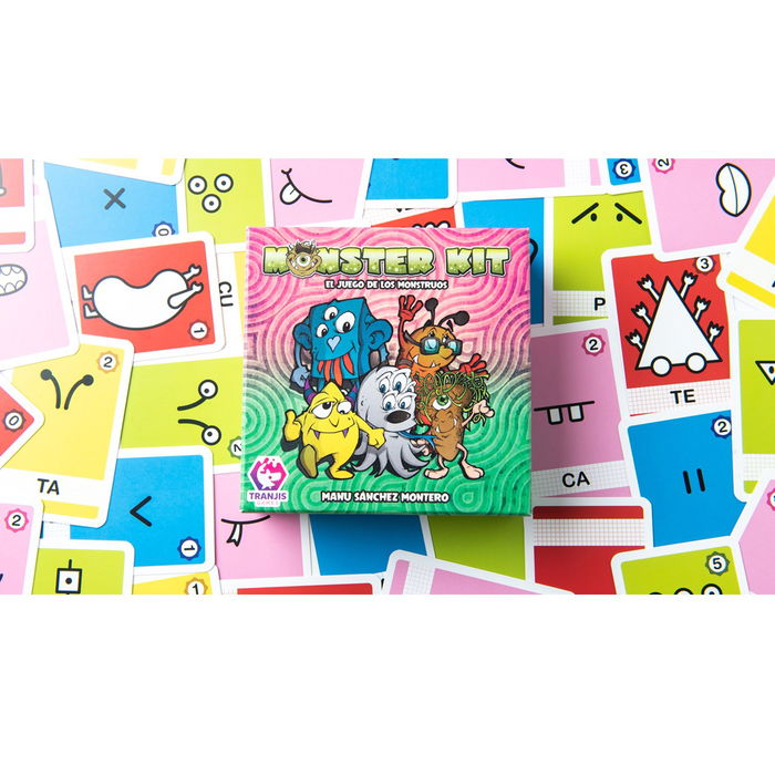 Tranjis Games Monster Kit - Juego de Mesa Educativo Infantil para Crear Monstruos, más de 100000 Combinaciones, Desarrollo Cognitivo y Social, a Partir de 5 Años