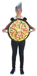 Creaciones Llopis Disfraz Emoticono Paella Talla L Adulto con Pañuelo