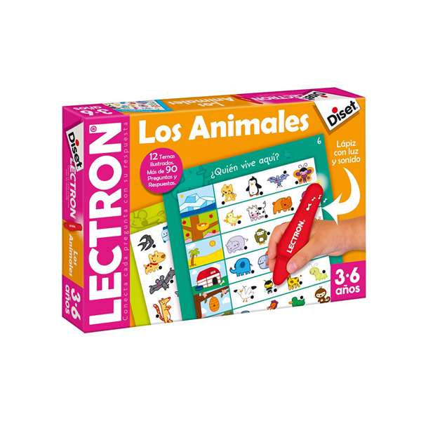 Diset Lectron Lápiz Los Animales Diset Lectron Lápiz Los Animales