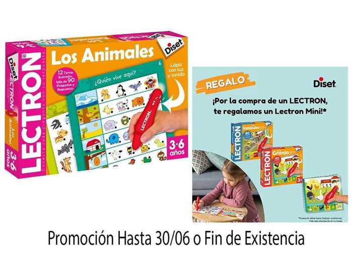 Diset Lectron Lápiz Los Animales Diset Lectron Lápiz Los Animales