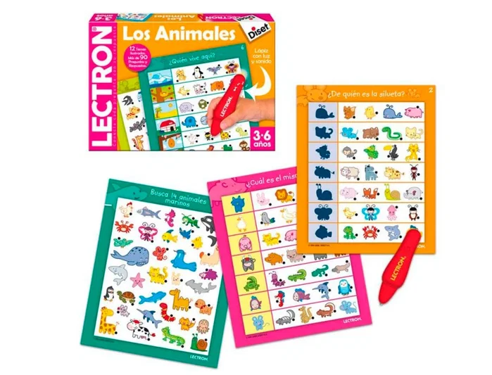 Diset Lectron Lápiz Los Animales Diset Lectron Lápiz Los Animales